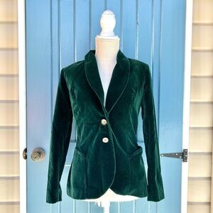 Vintage 1980s Frankly Speaking Maroon
Velvet Blazer